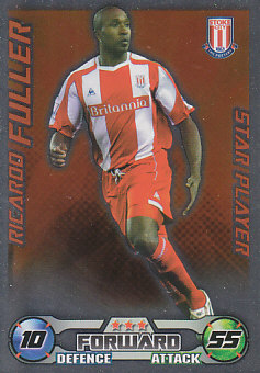 Ricardo Fuller Stoke City 2008/09 Topps Match Attax Star Player #270